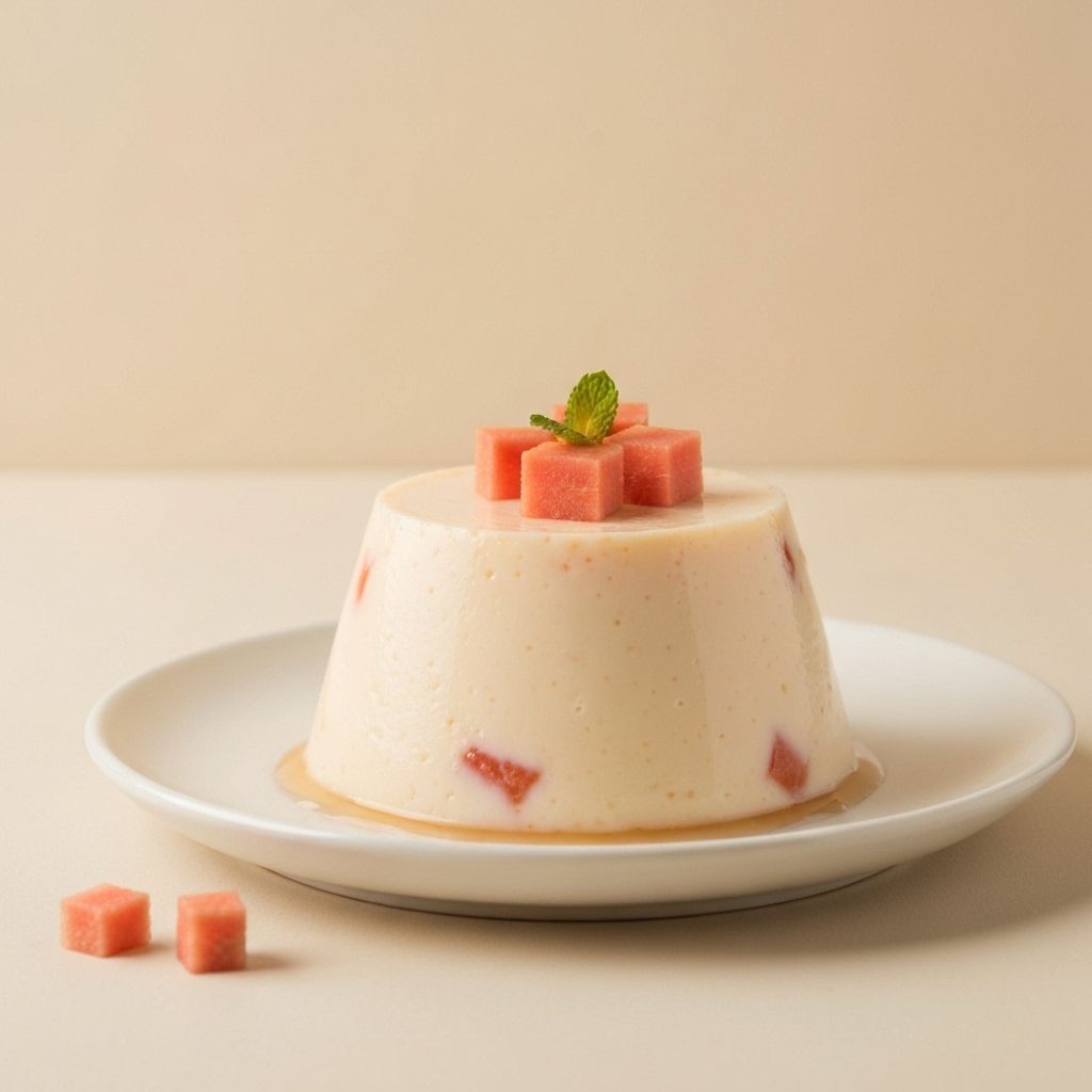 Pudim Romeu e Julieta